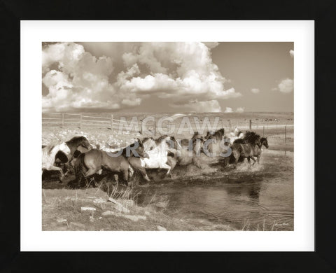 On the Move (Framed) -  Barry Hart - McGaw Graphics