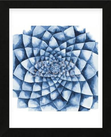 Blue Zinnia (Framed) -  Cathe Hendrick - McGaw Graphics