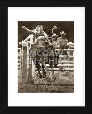 And They Call The Thing Rodeo! (Framed) -  Barry Hart - McGaw Graphics