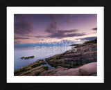 Dusk Along the Maine Coast (Framed) -  Michael Hudson - McGaw Graphics