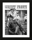 Barrel Racer (Framed) -  Barry Hart - McGaw Graphics