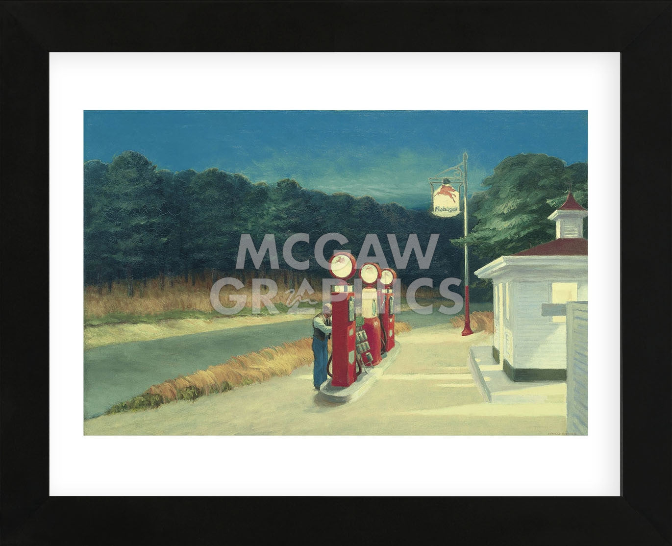 Gas, 1940 (Framed) | McGaw Graphics