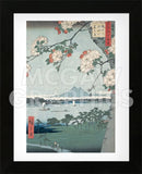 Suigin Grove and Masaki  (Framed) -  Ando Hiroshige - McGaw Graphics