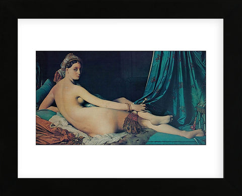 The Grand Odalisque, 1814 (Framed) -  Jean Auguste Dominique Ingres - McGaw Graphics