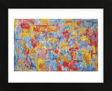 Map  (Framed) -  Jasper Johns - McGaw Graphics