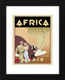 Africa by Air  (Framed) -  Brian James - McGaw Graphics
