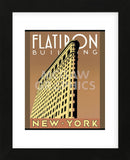 Flatiron Building  (Framed) -  Brian James - McGaw Graphics