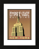 Empire State Building  (Framed) -  Brian James - McGaw Graphics