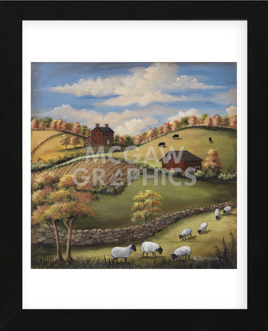 Autumn Walk (Framed) -  Barbara Jeffords - McGaw Graphics