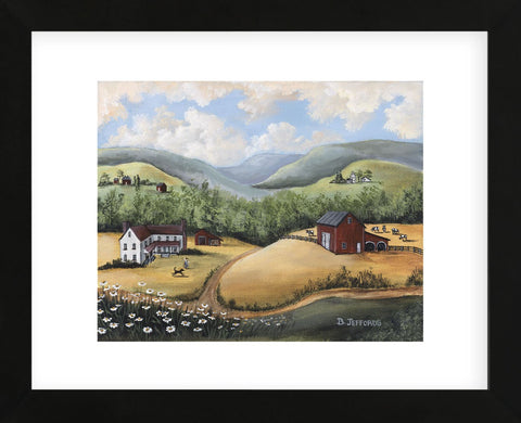 The Hills of Home (Framed) -  Barbara Jeffords - McGaw Graphics