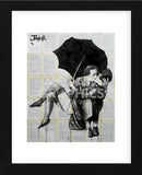 Vintage Kiss (Framed) -  Loui Jover - McGaw Graphics