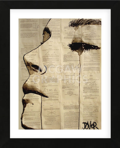 Content (Framed) -  Loui Jover - McGaw Graphics