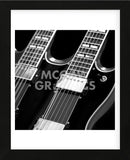 Classic Guitar Detail I (Framed) -  Richard James - McGaw Graphics