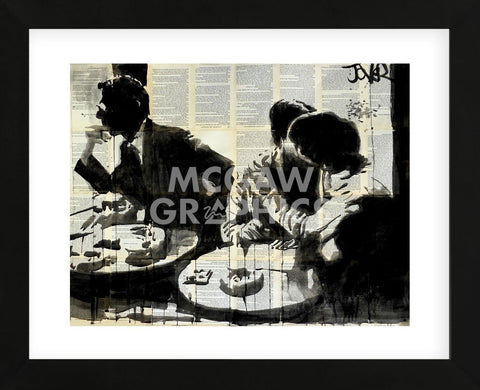 Brasserie (Framed) -  Loui Jover - McGaw Graphics