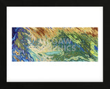 Intertwining Waves of Pigment (Framed) -  Margaret Juul - McGaw Graphics