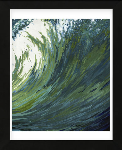 Pacific Ocean Wave (Framed) -  Margaret Juul - McGaw Graphics