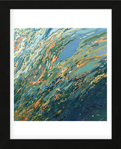 Blue Ocean Sunset (Framed) -  Margaret Juul - McGaw Graphics