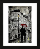 Rainy Promenade (Framed) -  Loui Jover - McGaw Graphics