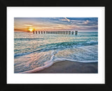 Sun Down (Framed) -  Mary Lou Johnson - McGaw Graphics