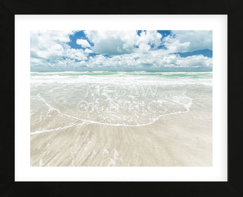Sky, Surf, and Sand (Framed) -  Mary Lou Johnson - McGaw Graphics