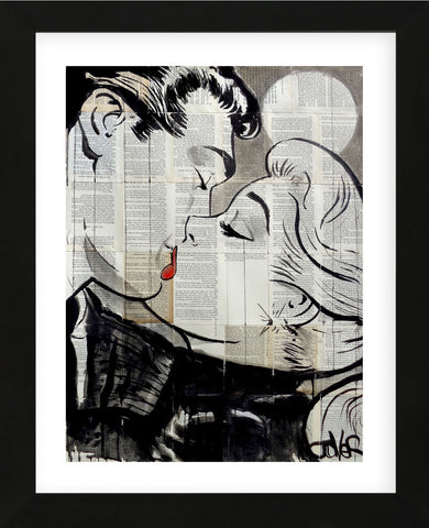 Pop Kiss (Framed) -  Loui Jover - McGaw Graphics