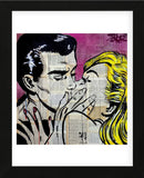 Shut Up and Kiss Me (Framed) -  Loui Jover - McGaw Graphics