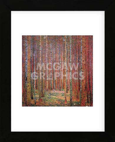Tannenwald I (Framed) -  Gustav Klimt - McGaw Graphics