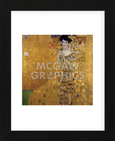 Portrait of Adele Bloch-Bauer I, 1907 (Framed) -  Gustav Klimt - McGaw Graphics