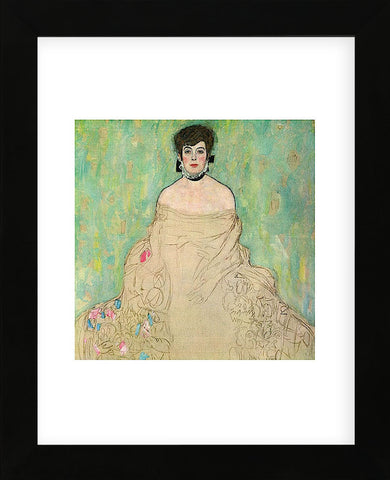 Portrait of Amalie Zuckerkandl (unfinished), 1917-1918 (Framed) -  Gustav Klimt - McGaw Graphics