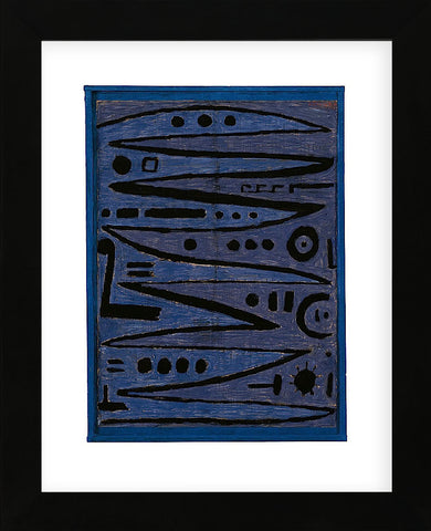Heroic Strokes of the Bow, 1928, 1 (Framed) -  Paul Klee - McGaw Graphics