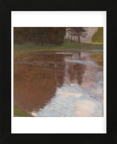 Tranquil Pond (Framed) -  Gustav Klimt - McGaw Graphics