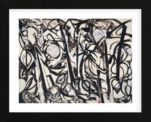 Gothic Landscape, 1961 (Framed) -  Lee Krasner - McGaw Graphics