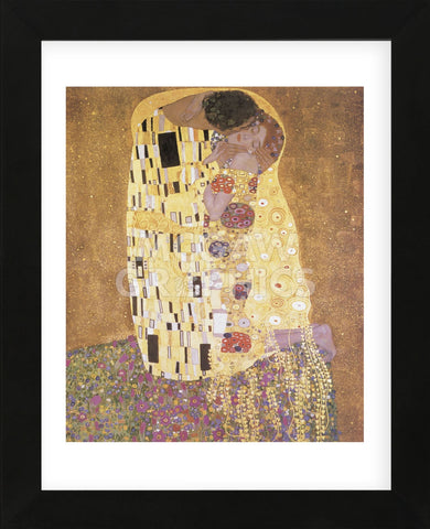 The Kiss  (Framed) -  Gustav Klimt - McGaw Graphics