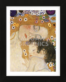 The Three Ages of Woman (detail) (Framed) -  Gustav Klimt - McGaw Graphics