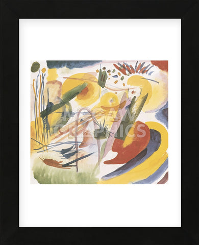 Without Title  (Framed) -  Wassily Kandinsky - McGaw Graphics