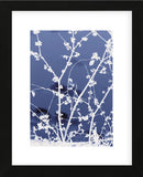 Autumn Branch (blue)  (Framed) -  Jenny Kraft - McGaw Graphics