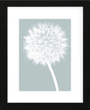 Dandelion (blue)  (Framed) -  Jenny Kraft - McGaw Graphics