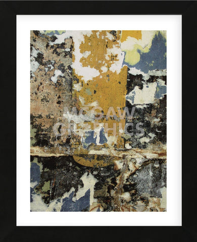 Black & Gold Layers  (Framed) -  Jenny Kraft - McGaw Graphics