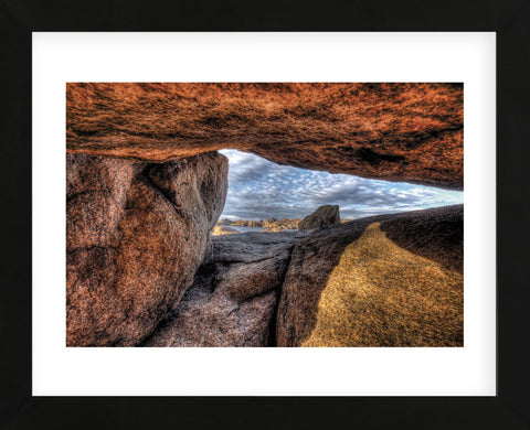 Peek (Framed) -  Bob Larson - McGaw Graphics