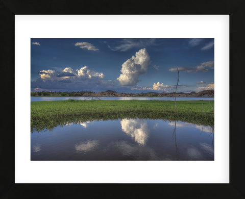 Cloud Patch (Framed) -  Bob Larson - McGaw Graphics