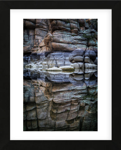 Granite Depth (Framed) -  Bob Larson - McGaw Graphics