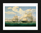 The Ships “Winged Arrow” and “Southern Cross” in Boston Harbor, 1853 (Framed) -  Fitz Hugh Lane - McGaw Graphics