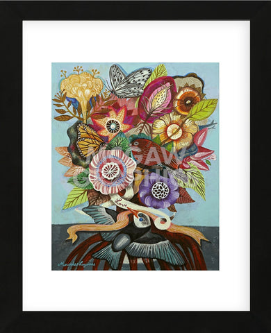 Flowers n. 14 (Framed) -  Mercedes Lagunas - McGaw Graphics