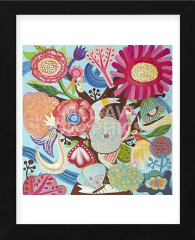Flowers n. 16 (Framed) -  Mercedes Lagunas - McGaw Graphics