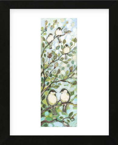 Mo’s Chickadees (Framed) -  Jennifer Lommers - McGaw Graphics