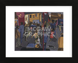 Fulton and Nostrand, 1958 (Framed) -  Jacob Lawrence - McGaw Graphics