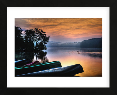 French Creek Sunrise (Framed) -  Robert Lott - McGaw Graphics