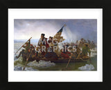 Washington Crossing the Delaware (cropped) (Framed) -  Emanuel Gottlieb Leutze - McGaw Graphics