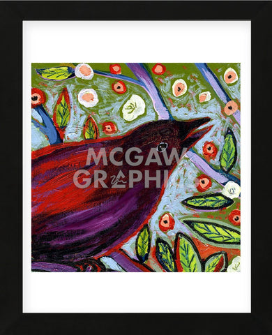 Modern Bird VII (Framed) -  Jennifer Lommers - McGaw Graphics