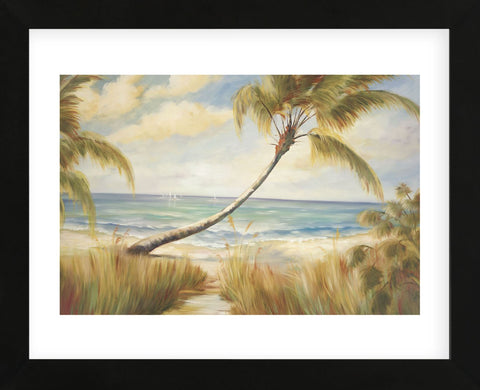 Shoreline Palms I (Framed) -  Marc Lucien - McGaw Graphics